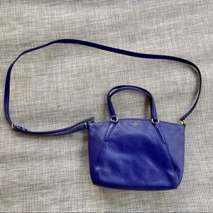 Coach F57563 Purple Crossbody Purse